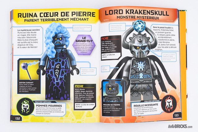 Review Livre LEGO : l'Encyclopédie des personnages Nexo Knights