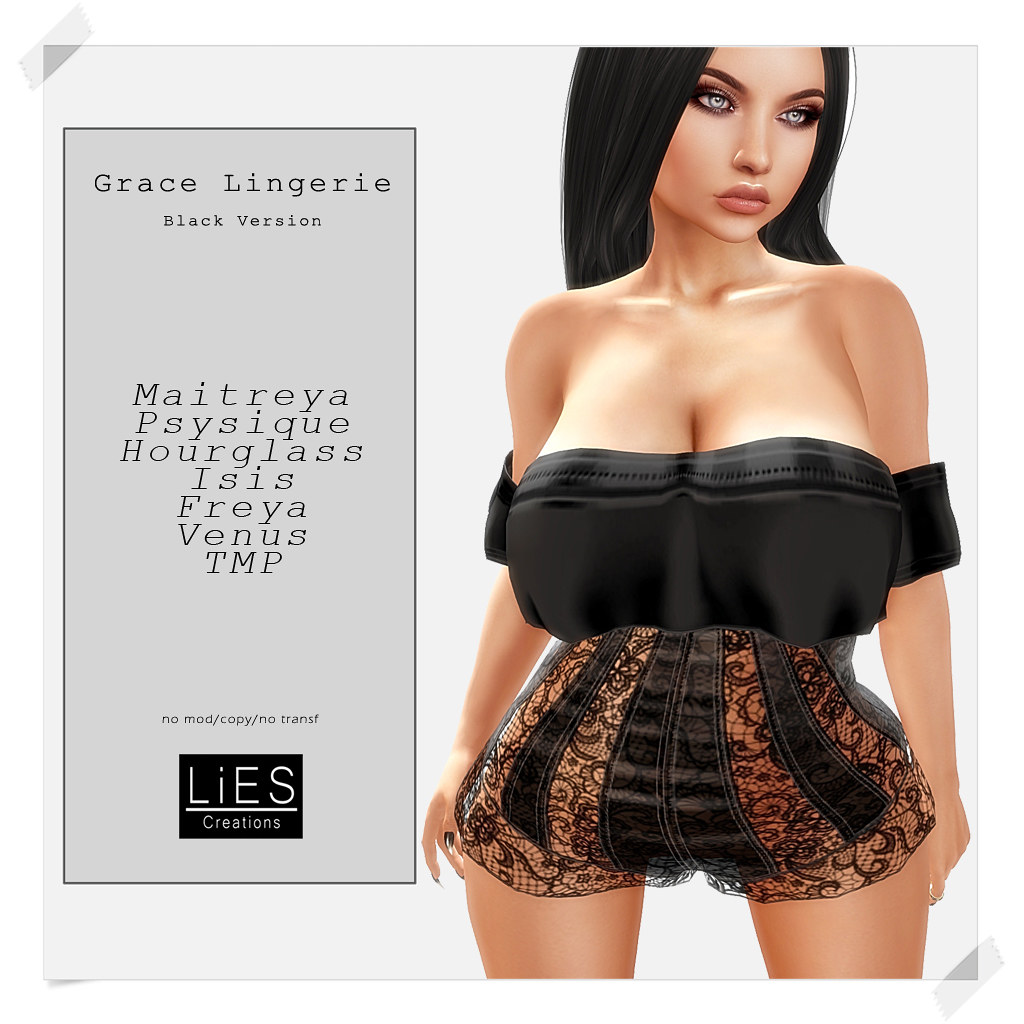 Grace Lingerie Black