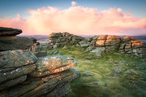 dartmoor devon sunrise cloud clouds landscapes canon eos100d moorland england morning grass winter dawn