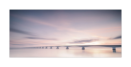 bridge sunrise landscape architecture longexposure zeelandbrug zeeland holland netherlands