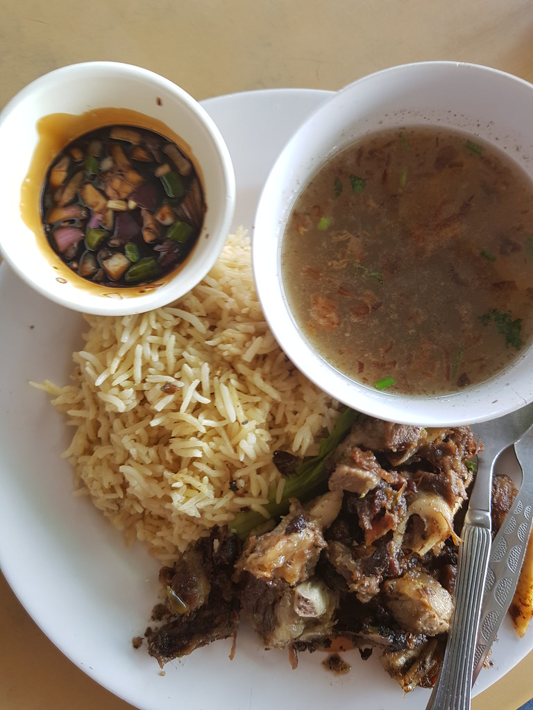 Nasi Kambing Harimau Nangis w/Rice $12 @ Restoran Sup Subang Masjid