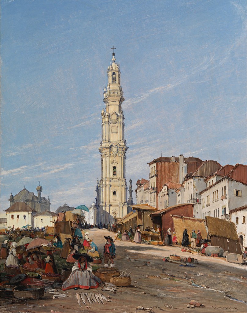 James Holland - Torre Dos Clerigos, Oporto, Portugal (1837)