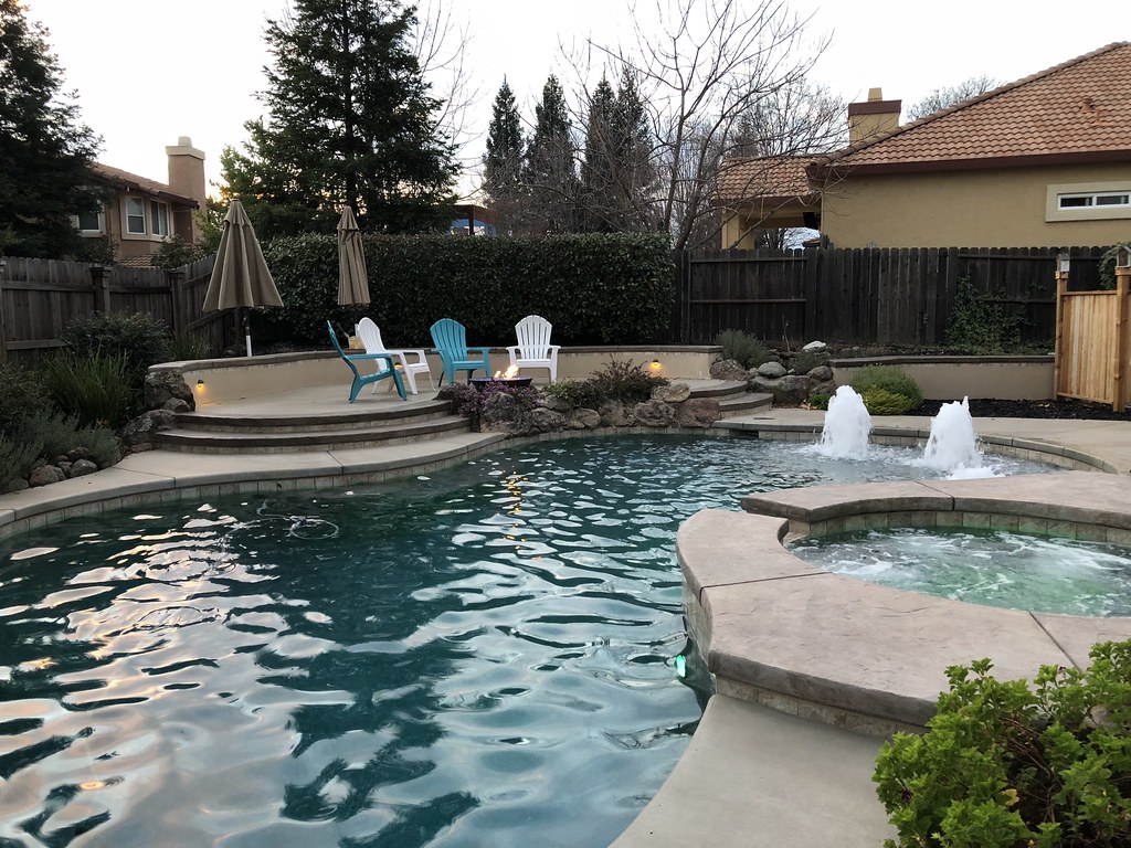 Pool, Spa, and Fire Bowl