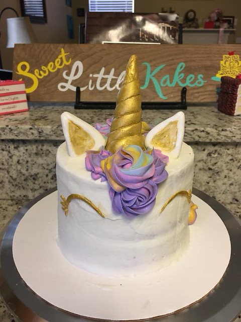 Unicorn Cake by Sandra Brown of Sweet Little Kakea