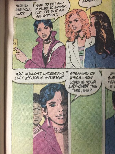From “Lois Lane” Book One, DC Comics, 1986