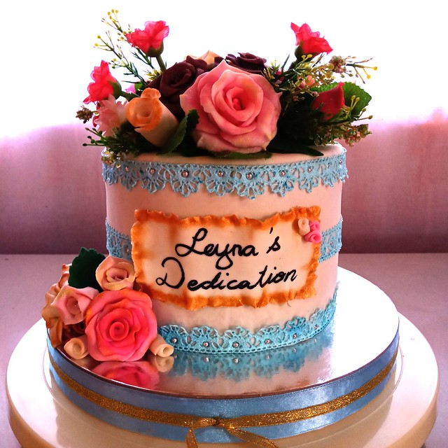 Cake by Angel Alcayde of Doll House Bakeshop