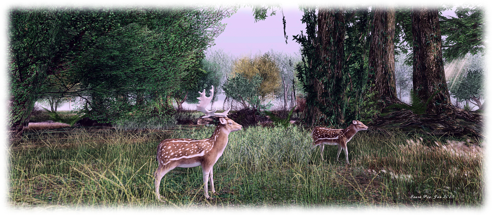 Oh Deer; Inara Pey, January 2018, on Flickr