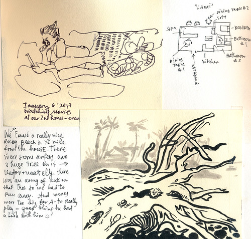 Sketchbook #111: Trip to Hawaii