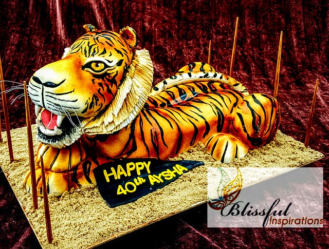 Tiger Cake by Helen Hatzaras of Blissful Inspirations - Cakes & Sweets