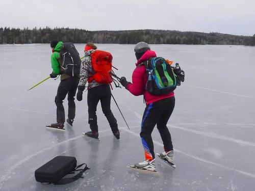 ice skating nordicskating tourskating långfärdsskridsko lake novascotia blackriverlake