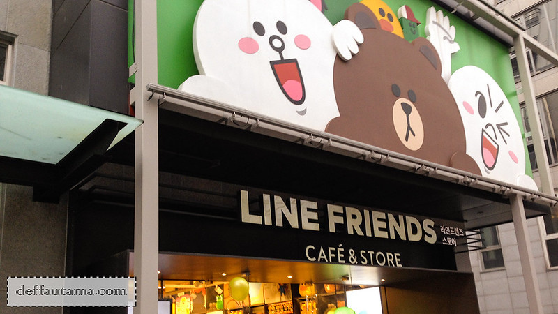 5 hari di Seoul - Line Cafe 1