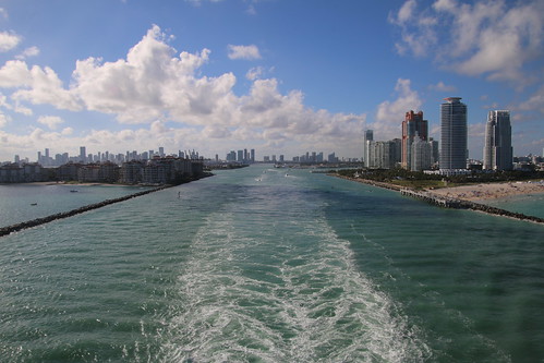 Celebrity Equinox Leaving the Port of Miami (Miami, Florida) - February 17, 2018