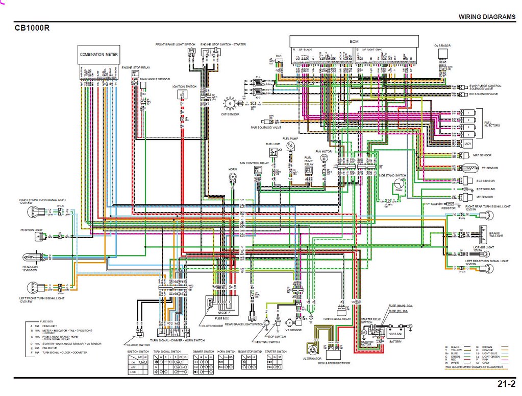 CB1000R wiring diagram