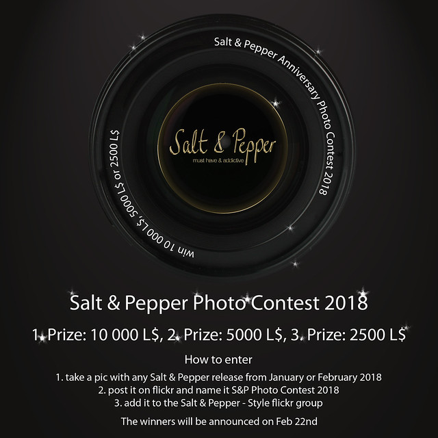Salt & Pepper Anniversary Photo Contest 2018