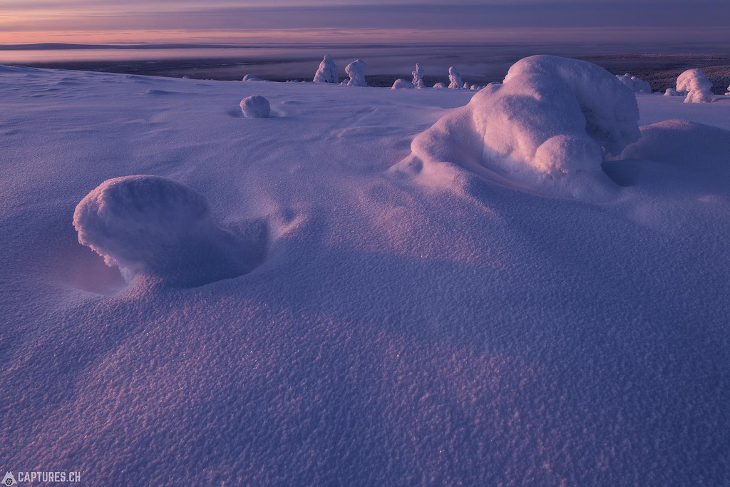 Snow sculptures - Lapland