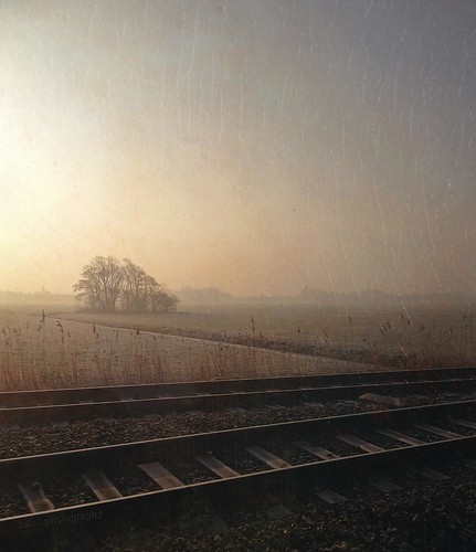 track kelskphotography teylingen zuidholland holland nederland netherlands winter frost sunrise zonsopkomst rails
