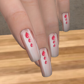 ASU - Puppy Love nails