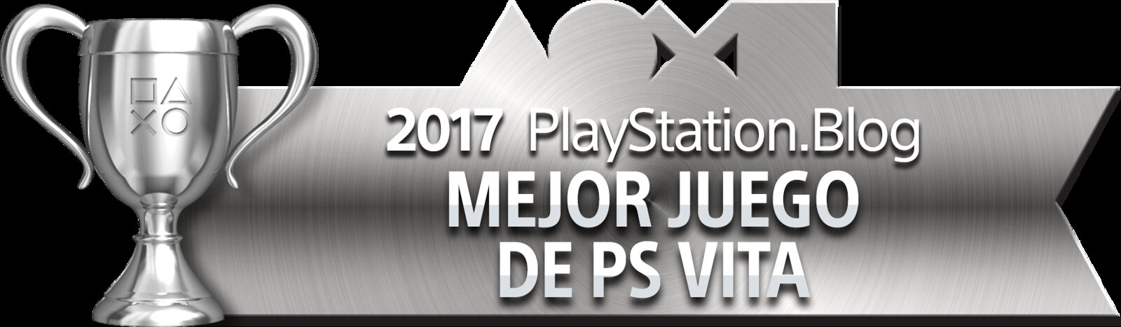 PlayStation Blog Game of the Year 2017 - Best PS Vita Game (Silver)