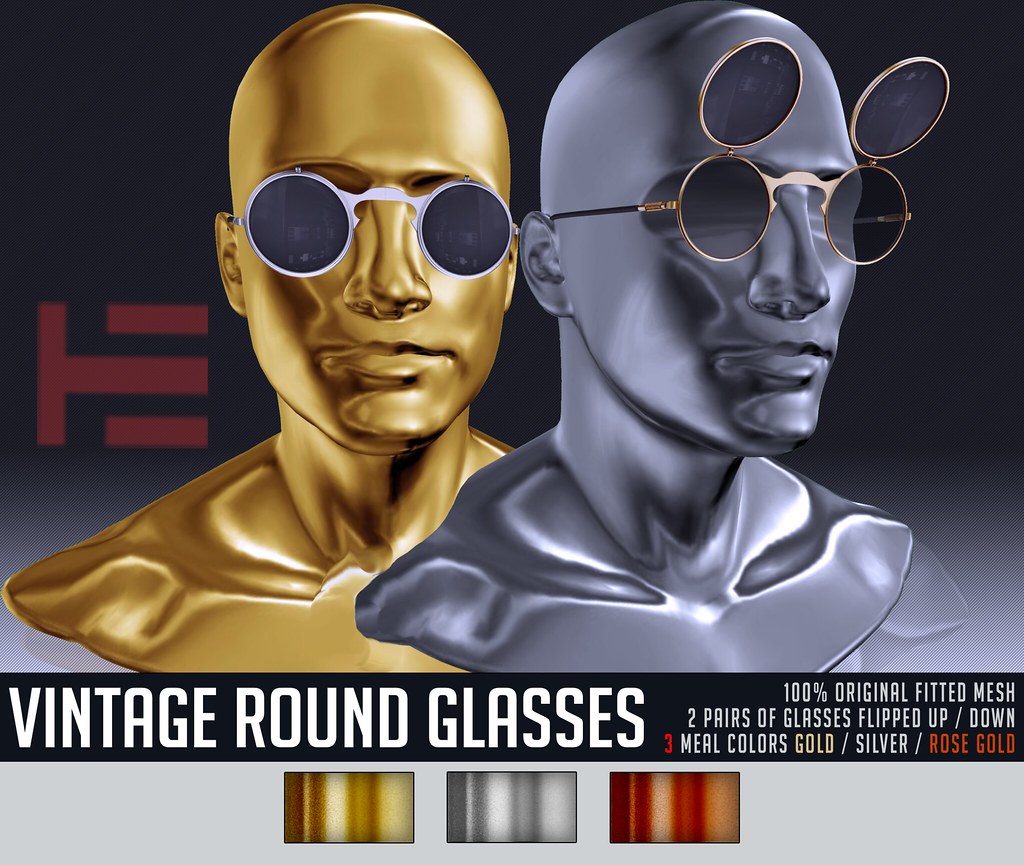 HEVO – Vintage Round Glasses