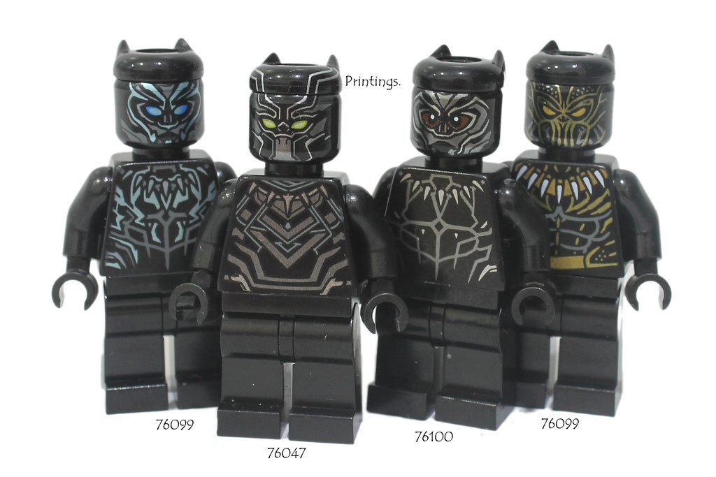 LEGO Marvel Super Heroes Black Panther Teeth Necklace minifigure