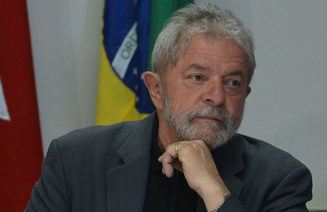 Na Justiça Federal do DF, Lula responde a processo por suposto tráfico de influência na compra de aviões suecos por parte da FAB. - Créditos: Valter Campanato/Agência Brasil