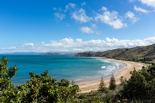 coast gisborne makororibeach neuseeland newzealand sea