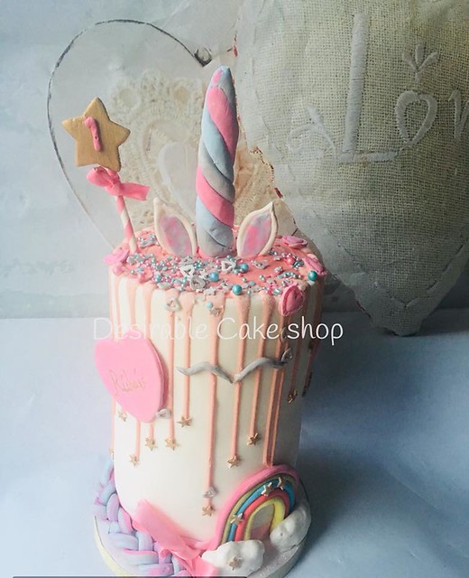 Unicorn Cake by Desiree Mahony Hughes of Desirable Cakeshop