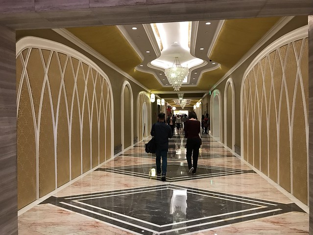 Okada casino hotel, hallway