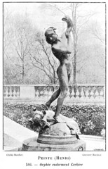 Henri Peinte (1845–1912) - Orphée endormant Cerbère (1887) front right outdoors - Photo of Ramillies