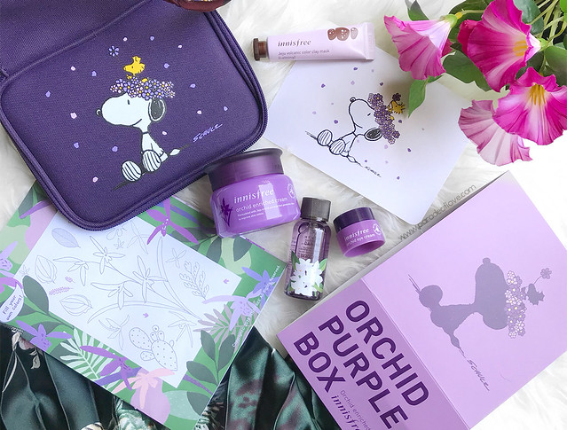 innisfree-snoopy-orchid-purple-box