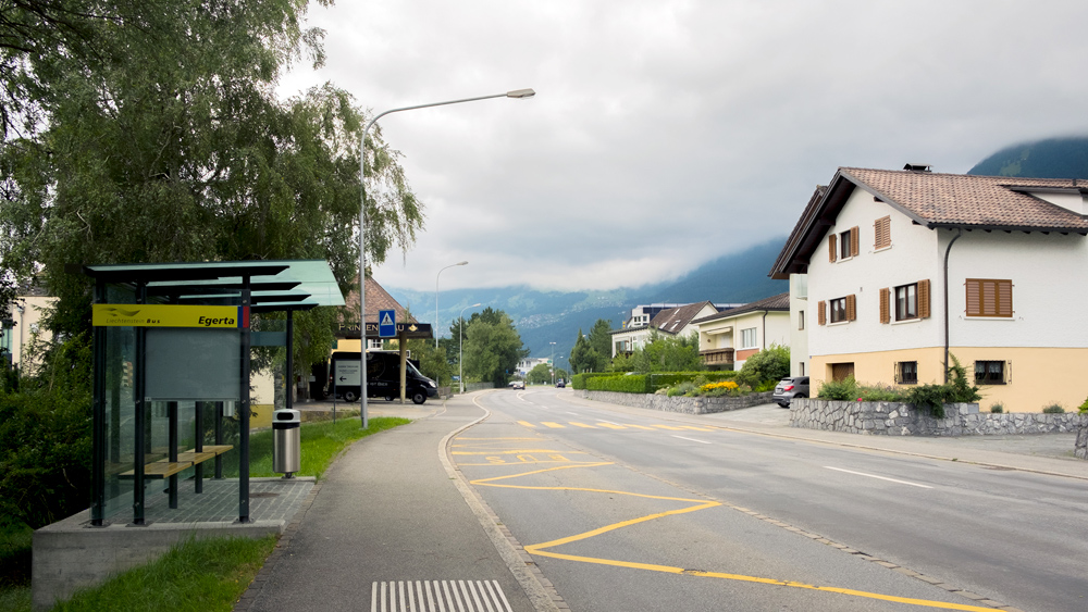 Пешком через Лихтенштейн в фотографиях