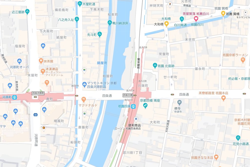 Shirakawa south street Map