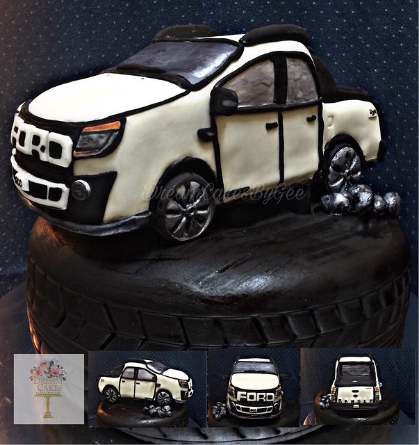 Ford Ranger Cake by Gysselle Linganay-Rodriguez of Dream Cakes by Gee Linganay