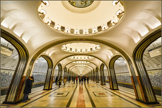 Estación Mayakovskaya.