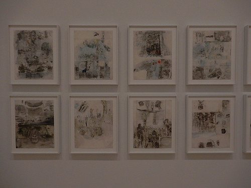 DSCN0188 _ Thirty-Four Illustrations for Inferno (1-4, 18-21), Rauschenberg, 1958-60