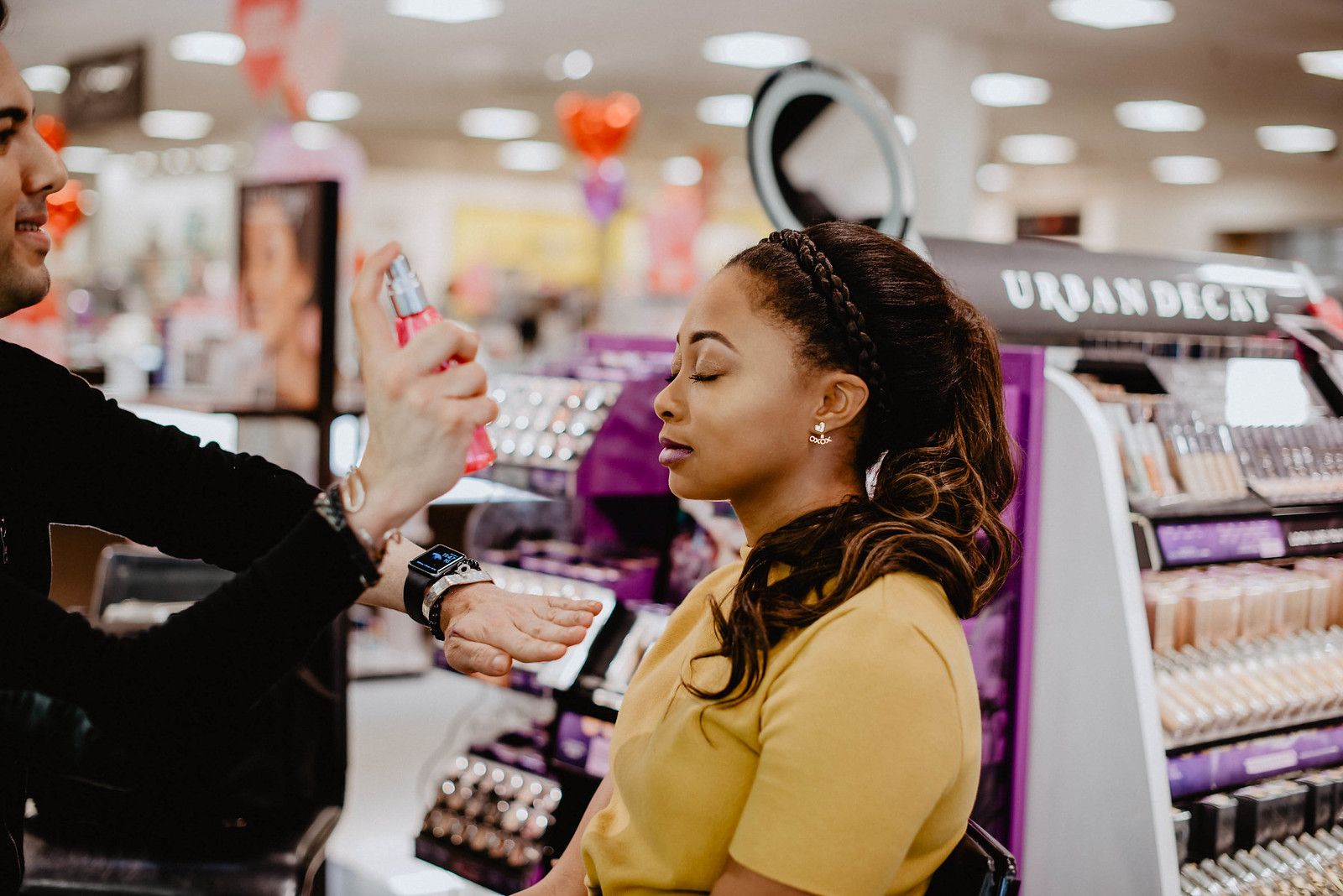get a free mini makeover at Sephora inside JCPenney