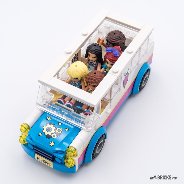 REVIEW LEGO Friends 2018 - LEGO 41333 Olivia's Mission Vehicle 2