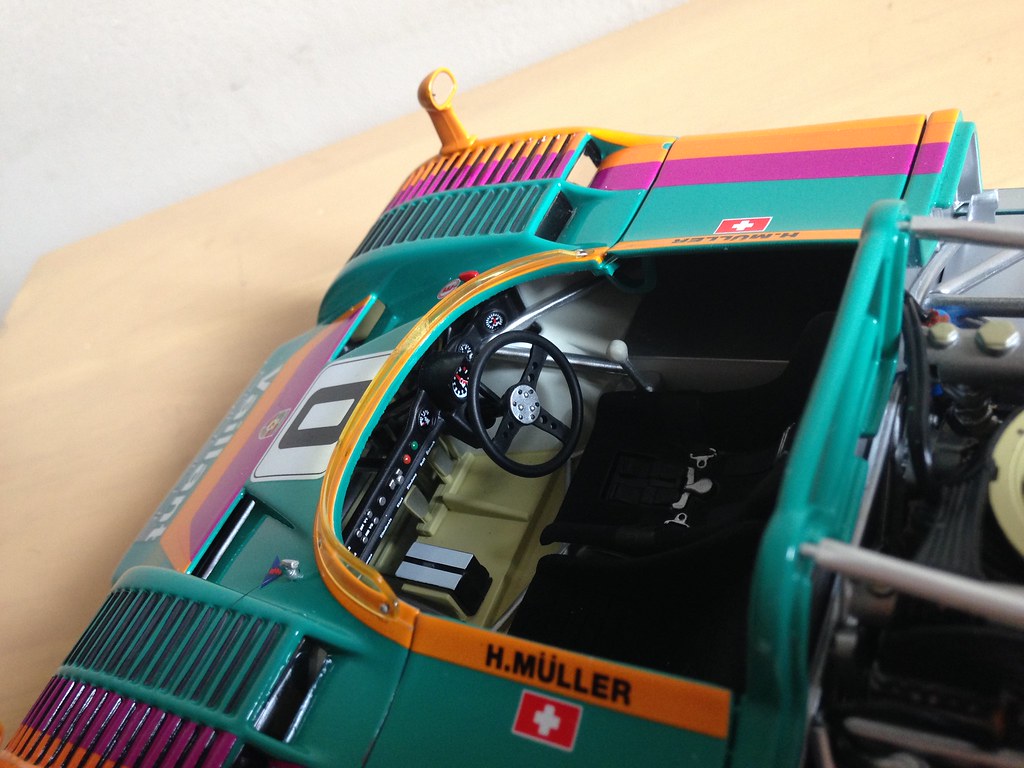 Stu's 1:18 Race Car collection - Porsche 956 Hugo Boss 1983