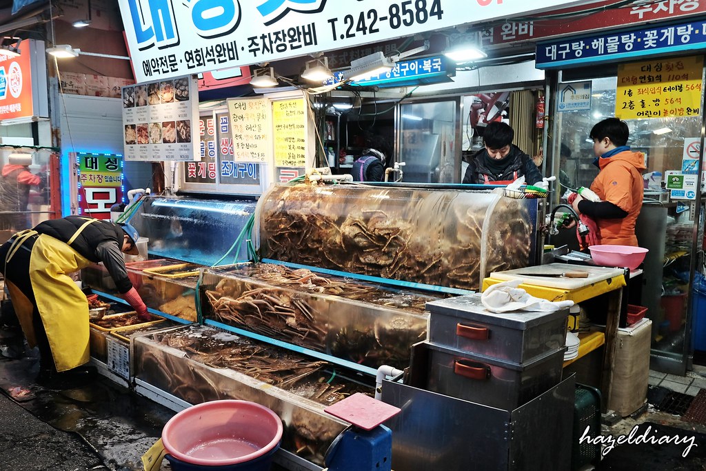 Busan-Jalgachi Fish Market Korea