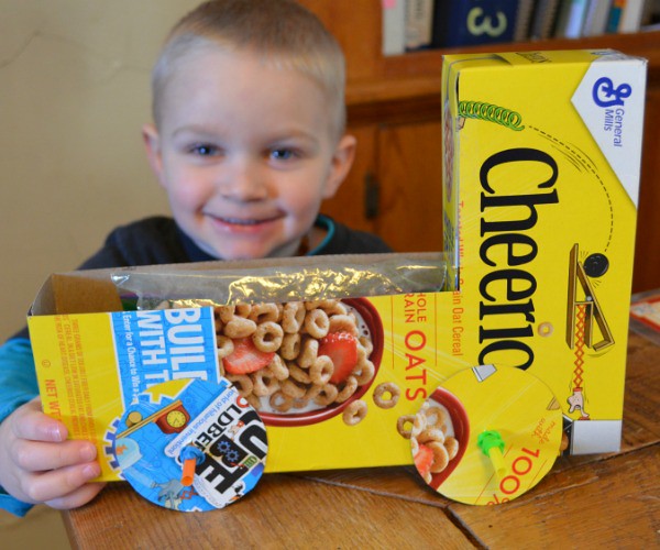 General Mills Cereals Rube Goldberg machines on The SIMPLE Moms