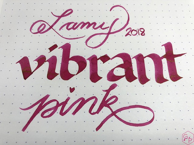 Lamy Vibrant Pink 2018 Special Edition Ink Video @laywines @LAMY