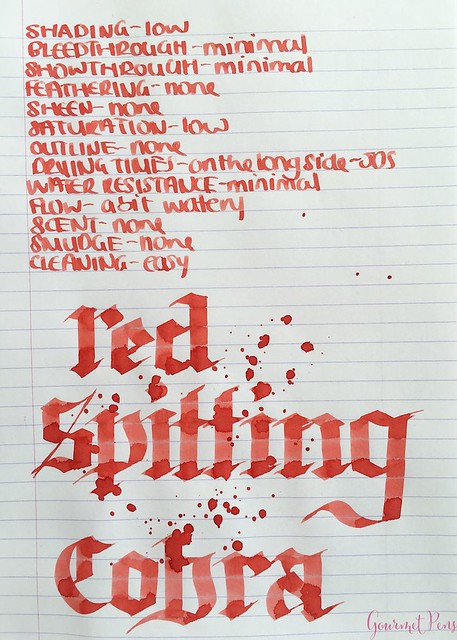 Ink Shot Review Bookbinders Red Spitting Cobra @AppelboomLaren 5