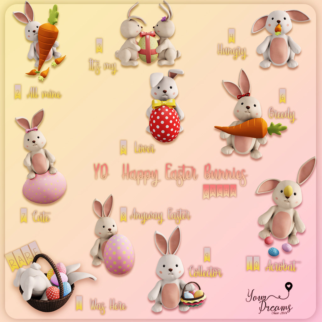 {YD} Happy Easter Bunnies