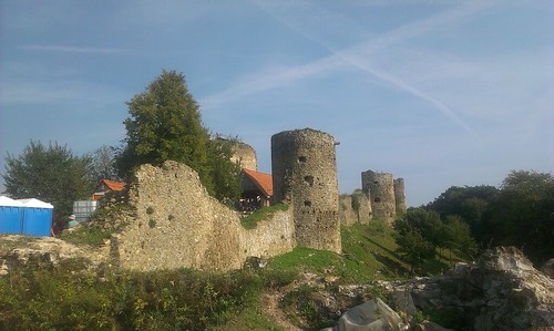 slovensko slovakia veľký šariš prešov šarišský hrad saris castle hradby wall 1245 vrch hill rákoci history história