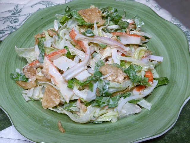 Asian Salad at From My Carolina Home