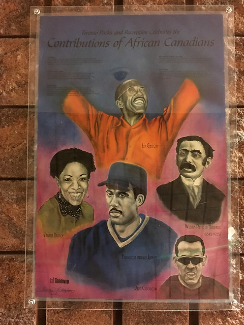 Contributions of African Canadians poster at Malvern Community Recreation Centre (2)