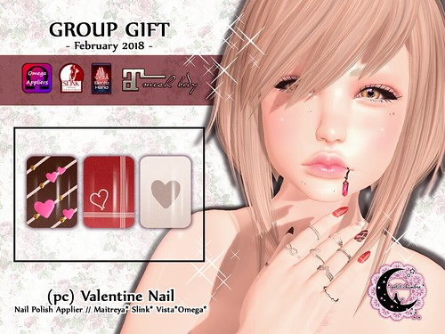 (pc) Valentine Nail  [Group Gift / Feb 2018]