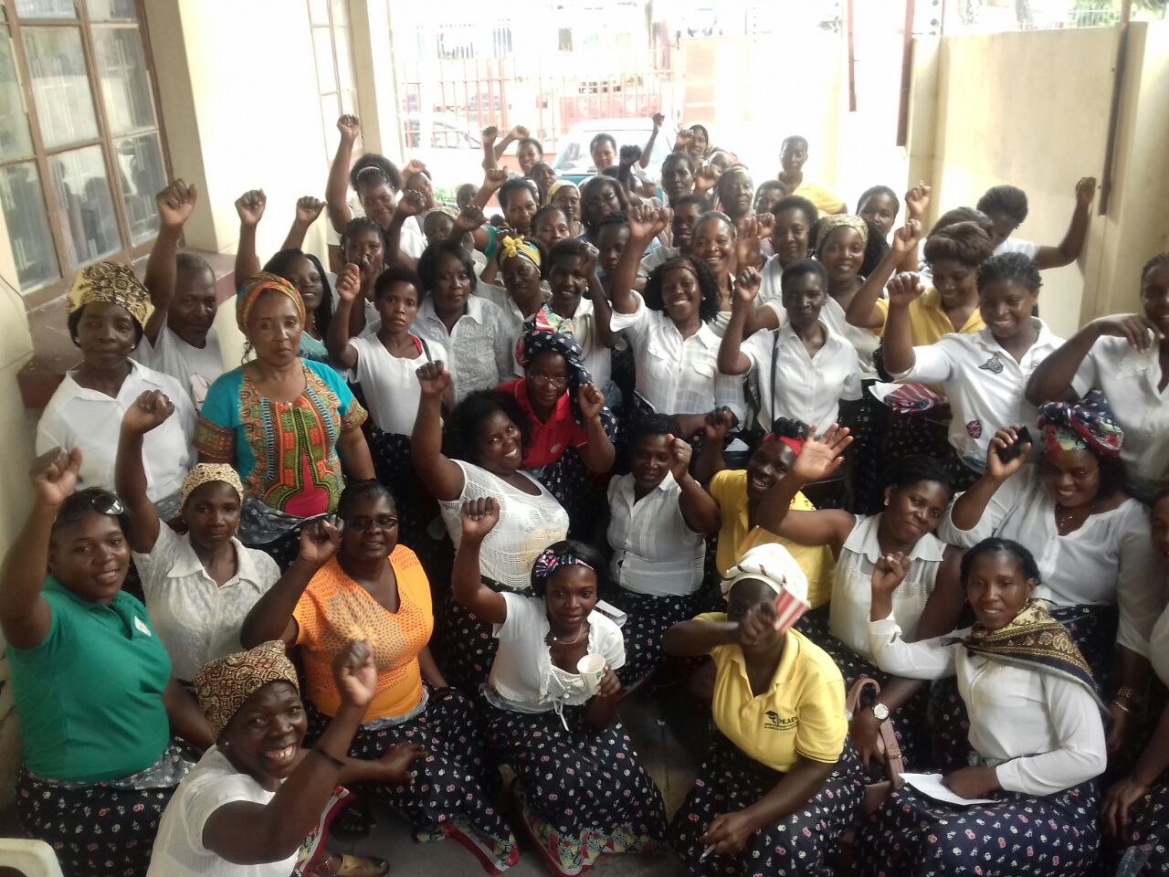 2018-2-11 Mozambique: Domestic workers celebrating New Year