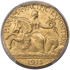 1915-S Panama-Pacific $2.50 Gold obverse