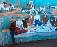 Michelle and the Mural
